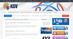Desktop Screenshot of ksv.org.rs