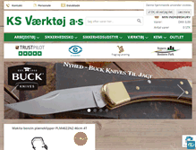 Tablet Screenshot of ksv.dk